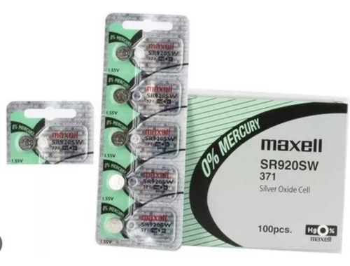 Pila De Reloj Maxell Sr-920