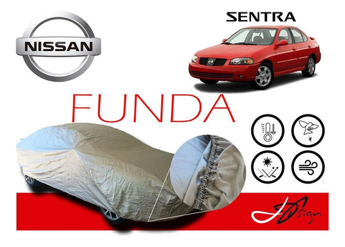 Cobertura Broche Afelpada Eua Nissan Sentra 2004-06