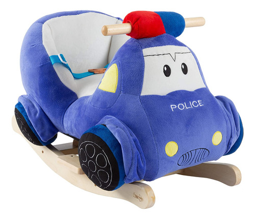   De Coche De Policía Mecedora: Paseo De Peluche Para ...