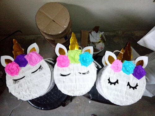 Piñatas Cabezas, Numeros Unicornio 