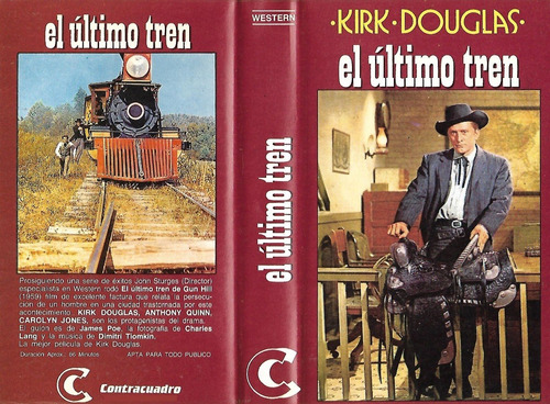 El Ultimo Tren Vhs Kirk Douglas Anthony Quinn Western Last T