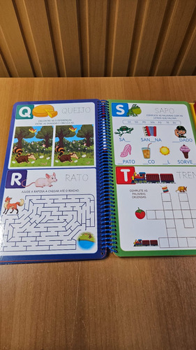 Ouça E Aprenda | Livro Interativo Para Escrever, Brincar E Aprender Com Diversão E Educação!