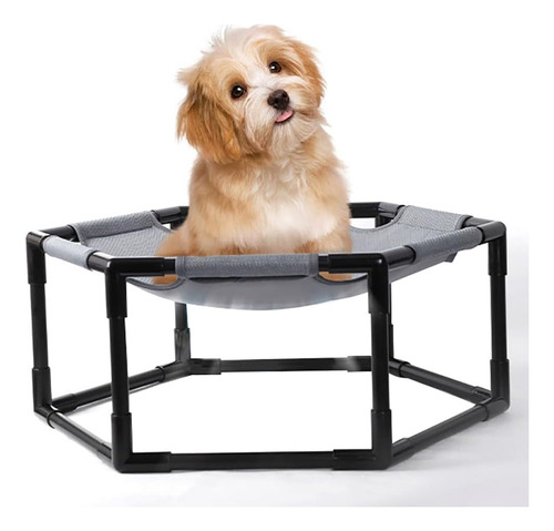 Cama Elevada Para Perros Pequeños O Gatos Con Malla Transpir