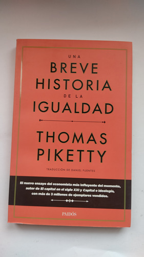 Una Breve Historia De La Igualdad Thomas Piketty