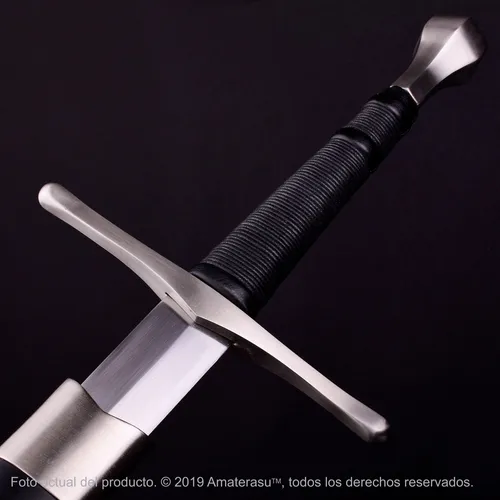 Espada Mano Y Media Cruzada Templaria Medieval Forjada Full
