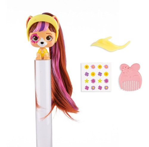 Imagen 6 de 10 de Vip Pets Muñeca Sorpresa Mini Fans Serie 1 Corazon Accesorio