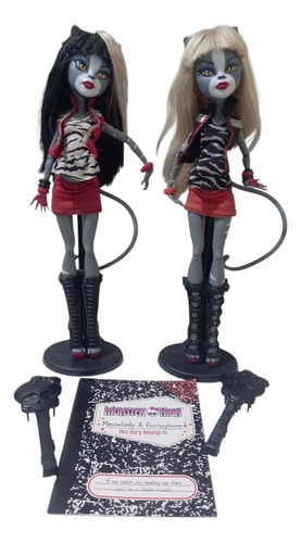Monster High - Meowlody & Purrsephone Dupla