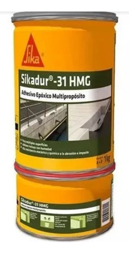 Sikadur 31 Hmg Adhesivo Epóxico Multipropósito 1 Kilo
