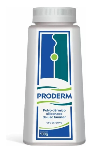 Proderm Polvo Dermico Siliconado De Uso Familiar 100g Oferta