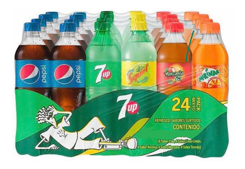 Refresco Pepsi Mix 24 Pzas De 355 Ml