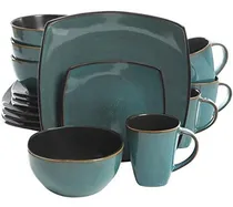Comprar Gibson Elite Soho Lounge 16 Piezas Reactive Glaze Juego De M