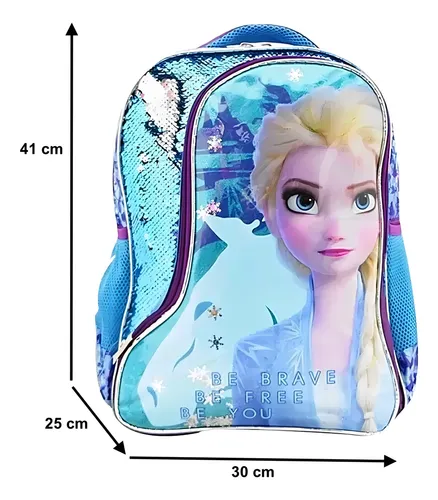 Mochila frozen lentejuelas new arrivals
