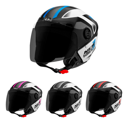 Capacete Moto Pro Tork Pro New Liberty 3 Diversas Cores T58