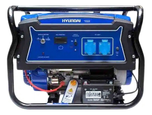 Planta Eléctrica Hyundai Hydg4050e  65% Ahorro De Gasolina