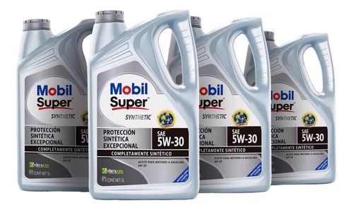 Mobil Super Synthetic 5w-30 Caja 4x5l Mobil 124999