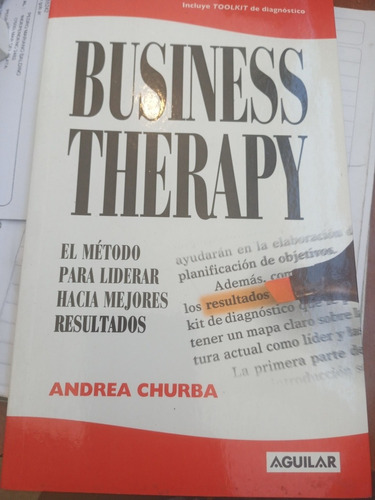 Business Therapy Método Para Liderar A Churba Ed Aguilar