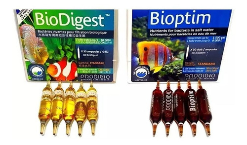 Prodibio 10 Ampolas - 05 Biodigest + 05 Bioptim A Granel