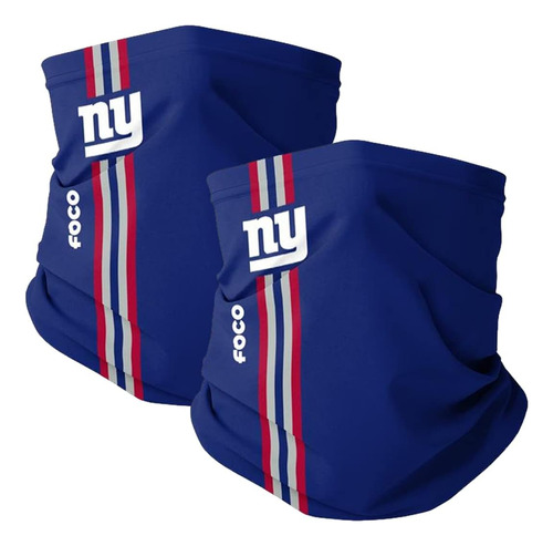 Gaiter Tejido Logo De New York Giants De Nfl, Paquete D...