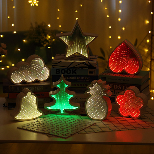 Pineapple - 1 Luz Led Para Túnel Con Forma De Árbol De Navid