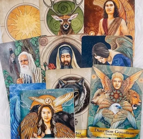 Oráculo Ángeles Y Ancestros 55 Cartas En Ingles