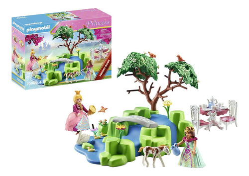 Princesa Picnic Set Playmobil Con Potro