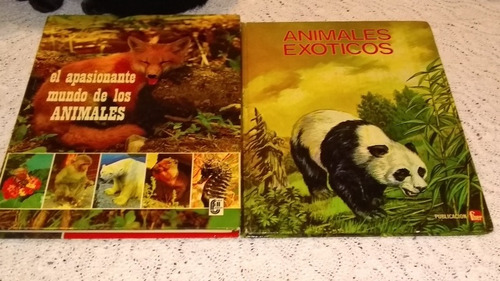 Lote Libro El Apasionante Mundo De Los Animales  Exoticos