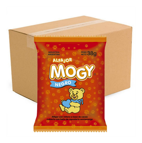 Alfajor Mogy Negro 40u X 38g