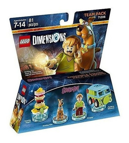Scooby Doo Team Pack - Dimensiones Lego