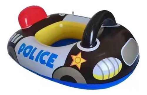 Flotador Inflable Para Bebe Piscina Niños Color Policia