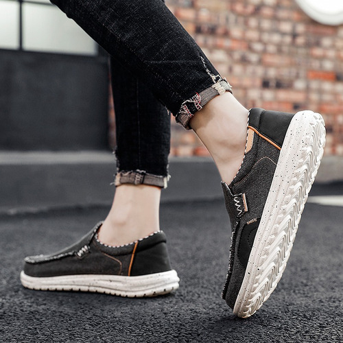 Zapatos De Lona Para Hombre Casual Caminar Tenis