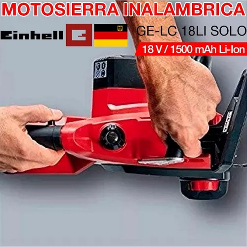 Motosierra Inalambrica 18v 250mm Bat+ Cargador Einhell