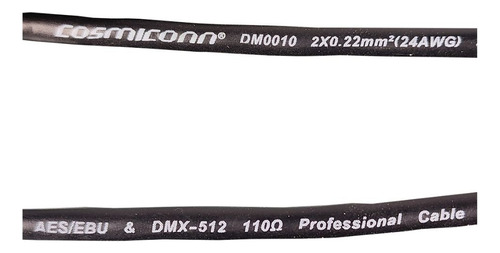 Cosmiconn Cable Profesional Para Dmx De 20m By Seetronic