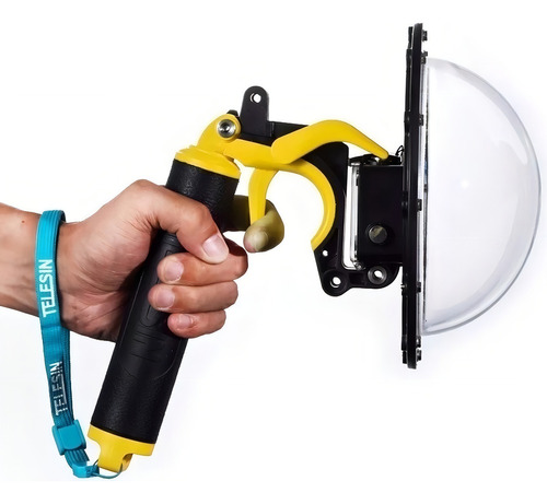 Dome Gopro Hero 3+ E 4 Dome Port V3 Com Gatilho
