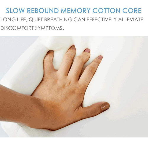 1 Almohada De Soporte Lumbar Cojín Ortopédico