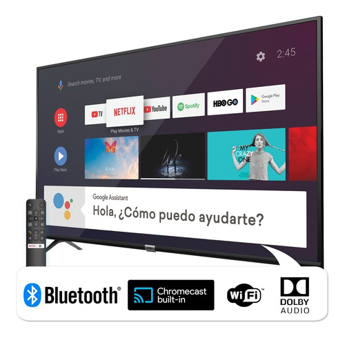 Imagen 1 de 8 de Smart Tv 32 Hdr Bluetooth Voice Control Android Chromecast