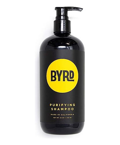 Byrd Purifying Shampoo - Red Algae, Green Tea, Aloe Vera, Se