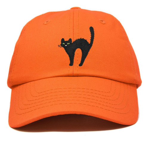 Gorra De Béisbol Dalix Black Cat Para Mujer, Diseño De Hallo