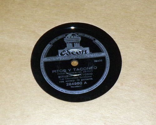 Rosario Y Antonio Pitos Y Taconeo 78 Rpm / Kktus