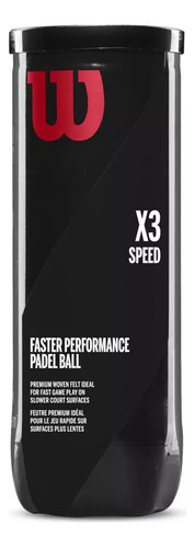Pelotas De Padel Wilson Faster Performance Ball 