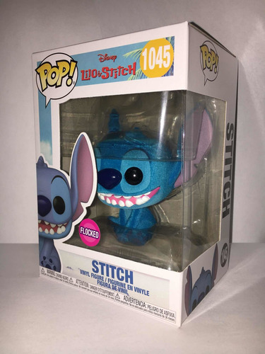 Funko Pop Disney Lilo Y Stitch Flocked Seated Stitch 1045