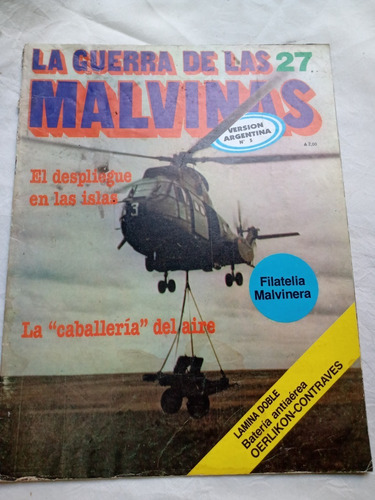La Guerra De Las Malvinas Fasciculo Num 27 Version Inglesa 