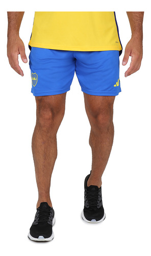 adidas Short Fútbol Boca Juniors Entrenamiento Tiro 2023 Hom