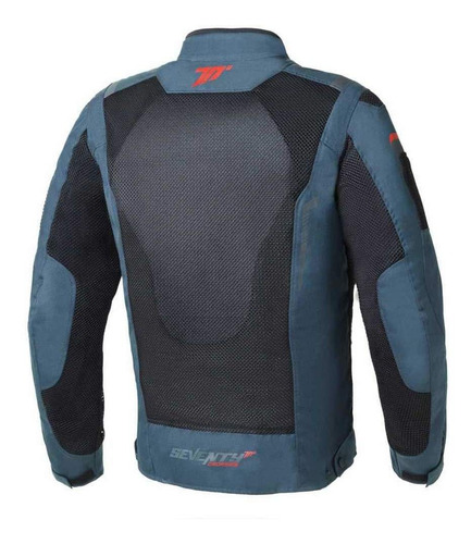 Imagen 2 de 3 de Campera Moto Seventy Degrees Sd--jt56 Verano-allmotors -