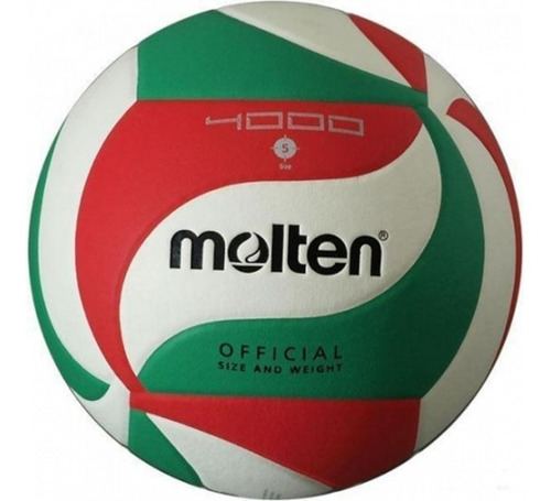 Balon Deporte Voleibol Molten 4000 Cuero Profesional Origina