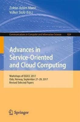 Advances In Service-oriented And Cloud Computing - Zoltan...