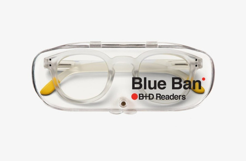 Lentes Marca B+d Blue Ban Reader - Mat Crystal +0.00