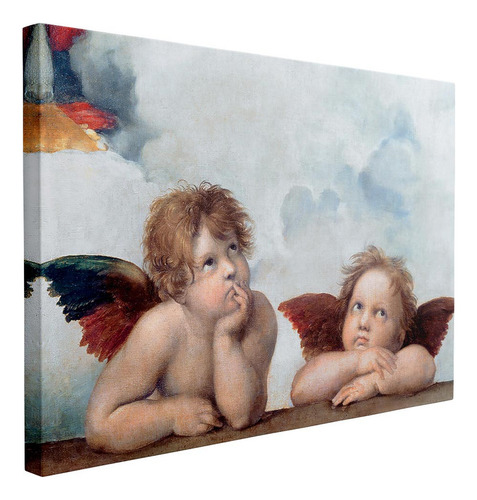 Cuadro Los Querubines (detalle) - Raffaello Sanzio 120x80