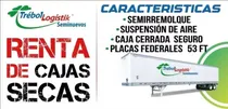 Comprar Renta De Remolque Cajas Secas 53 Pies Puertas De Libro