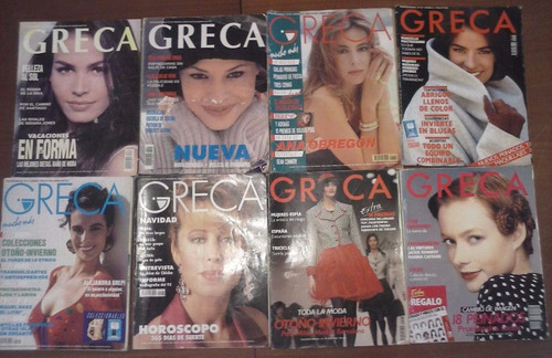 Lote Revistas Greca Moda
