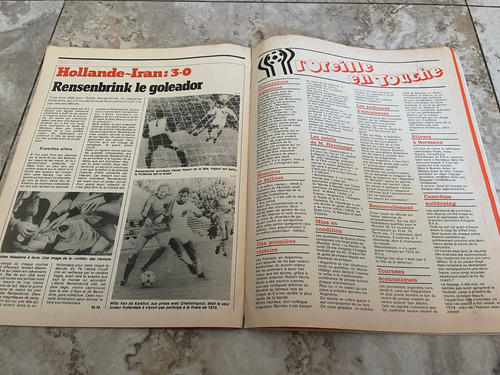 Revista Football Hebdo Nro.2 Mundial Argentina 78 (Usado)